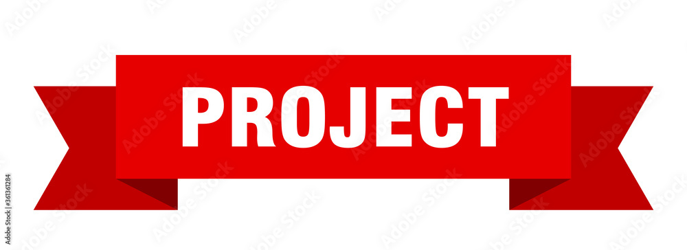 project ribbon. project isolated band sign. project banner project ribbon. project isolated band sign. project banner
