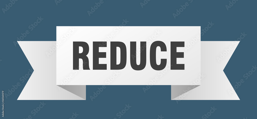 reduce ribbon. reduce isolated band sign. reduce banner reduce ribbon. reduce isolated band sign. reduce banner