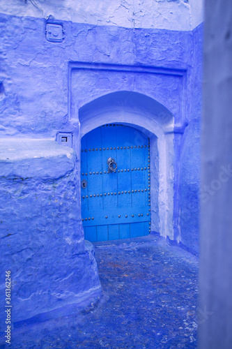 Chefchaouen, the blue city of Morocco.  © Celeste