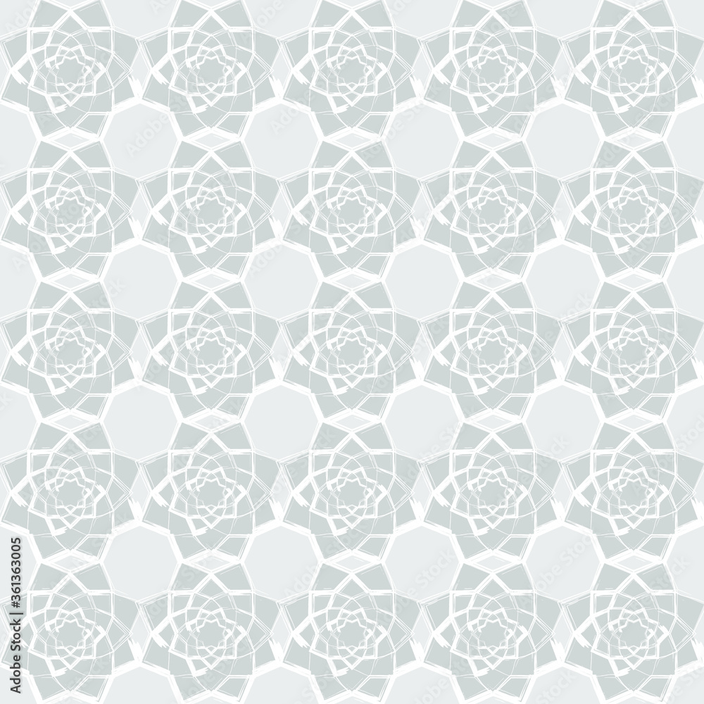 seamless geometric interwoven patterns. hypnotic effect. it can be used as background, fabric pattern, cover page, backdrop, wallpaper