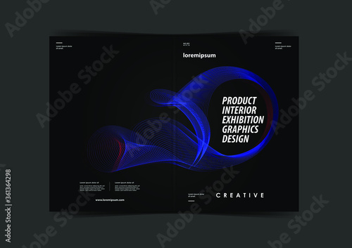 Abstract colorful color.Business Brochure. Flyer Design. Leaflets a4 Template. Cover Book and Magazine. Annual Report Vector illustration.