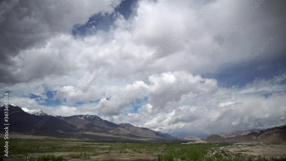 Time-lapse of Ladakh in North India Time-lapse of Ladakh in North India