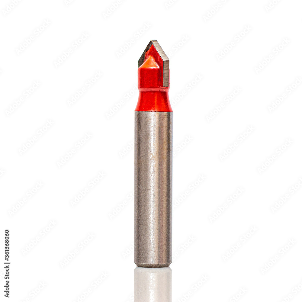 Milling cutter on a white background for wood processing. Milling cutter on a white background for wood processing.