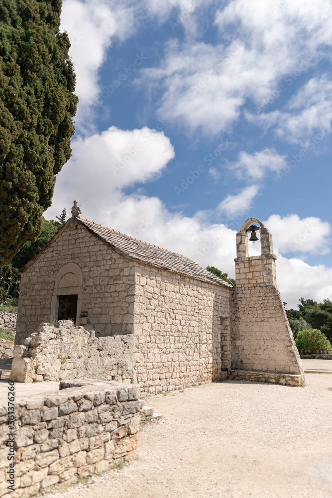 Old chapel in Croatia