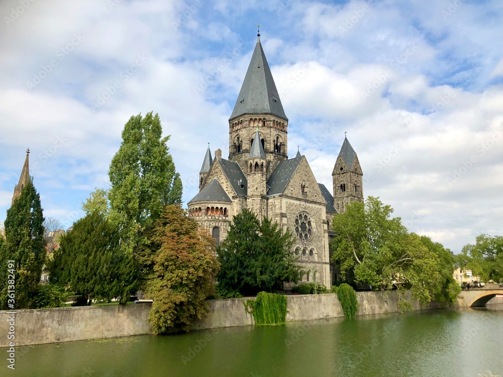 Temple Neuf, (Protestant Church) Metz, France Temple Neuf, (Protestant Church) Metz, France