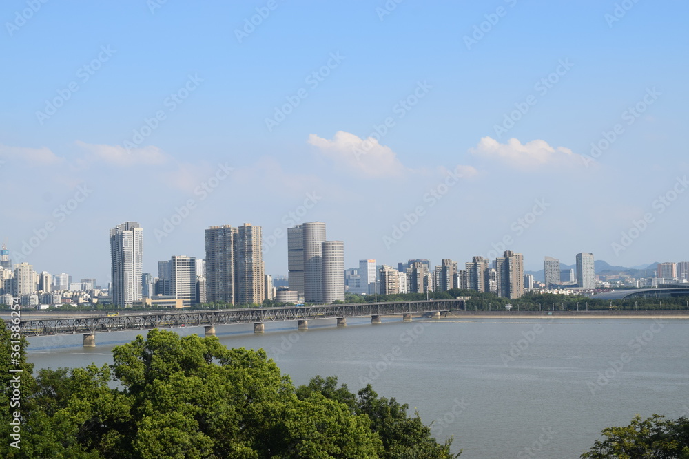 Naklejka premium View Of The City, China 