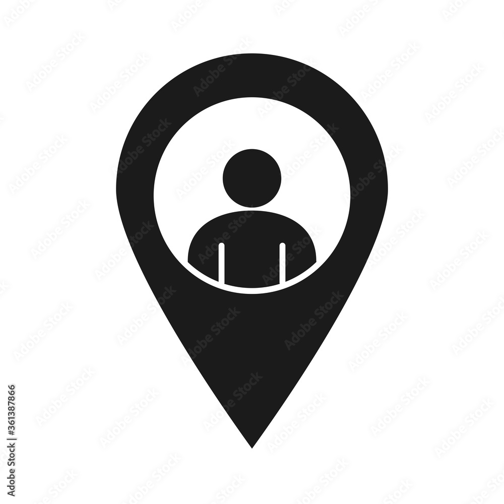 gps navigation businessman business management developing successful silhouette style icon gps navigation businessman business management developing successful silhouette style icon