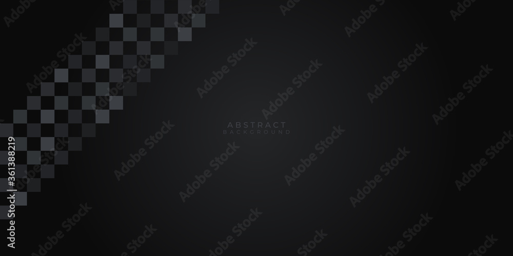 Dark black neutral abstract background for presentation design
