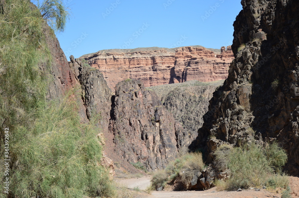 Fototapeta premium Charyn Canyon in Kazakhstan