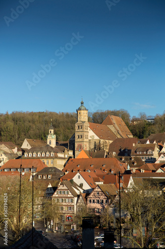 St Michael's Church, Schwabisch Hall, Baden-Wurttemberg, Germany - December 2013 photo