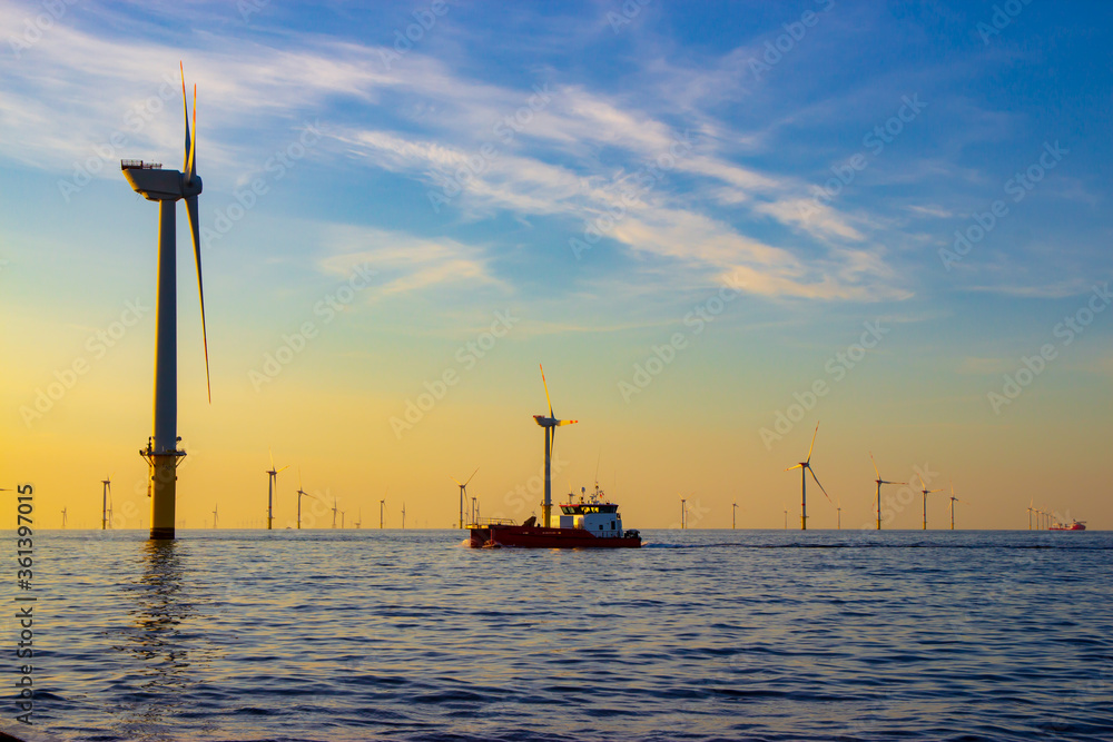 North Sea offshore wind farm