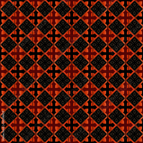 red and black seamless background