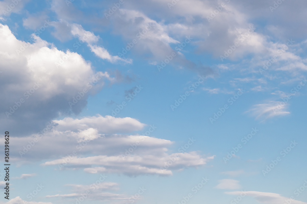 Obraz premium 青空と雲
