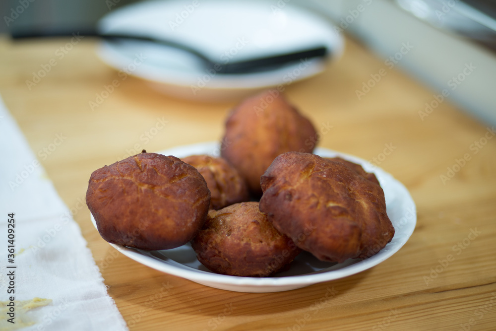 Homemade donuts. Homemade donuts.