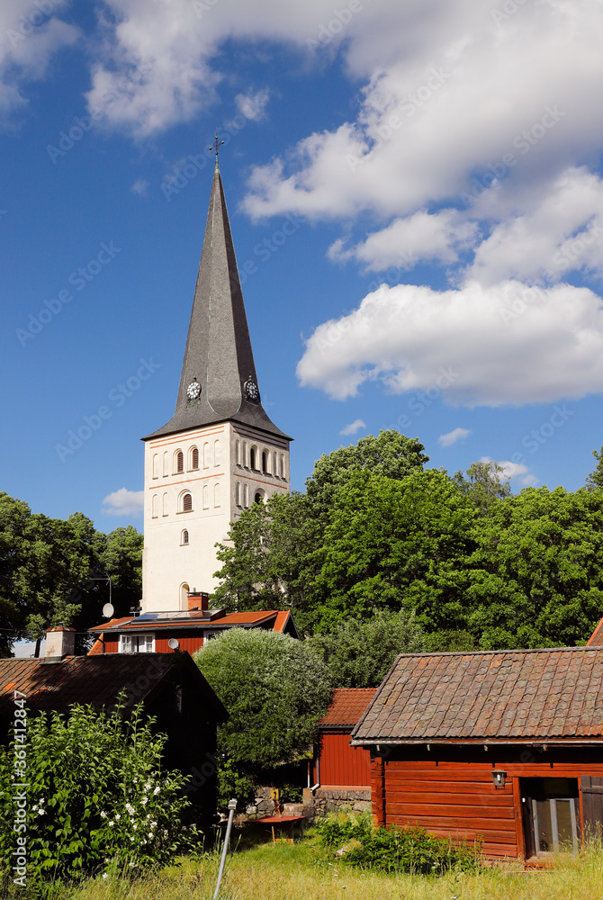 Norberg church tower