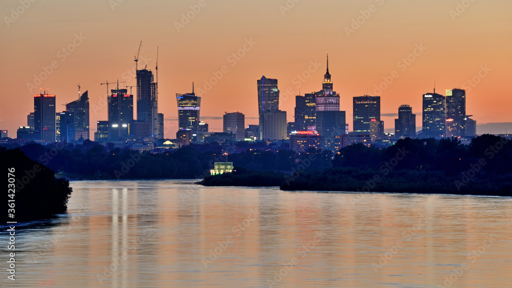 Warsaw, Poland - view of the city.