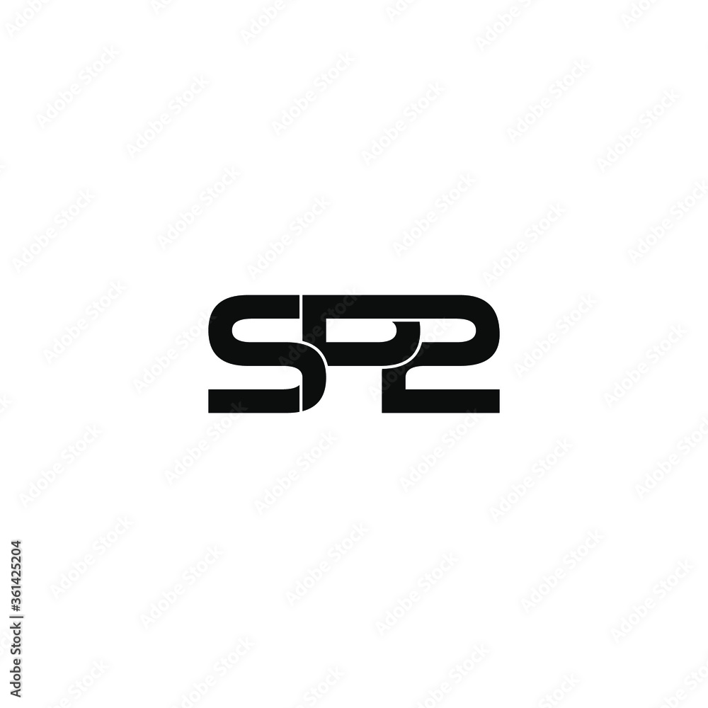 sp2 letter original monogram logo design sp2 letter original monogram logo design