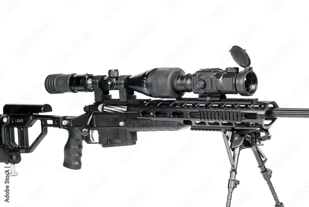 Weapon with optical sight, for sport or hunting. Weapon with optical sight, for sport or hunting.