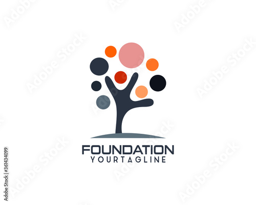 Professional charity and Foundation logo design