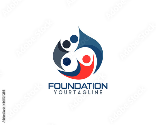 Professional charity and Foundation logo design