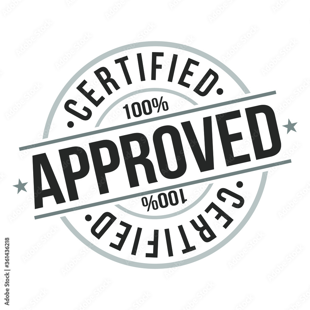 Approved Certified Quality Original Stamp Design Vector Round Art. Approved Certified Quality Original Stamp Design Vector Round Art.