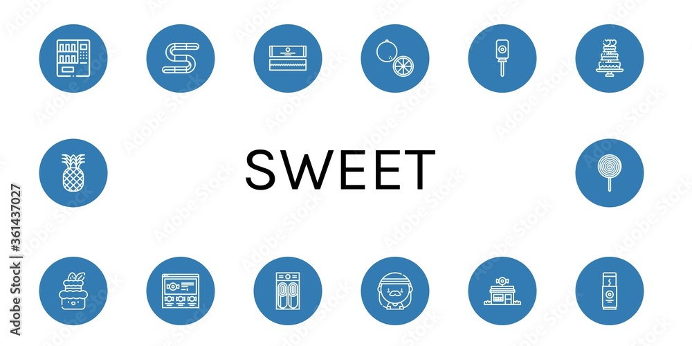 sweet icon set sweet icon set