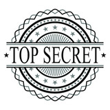 Top Secret Certified Original Stamp Design Vector Art.