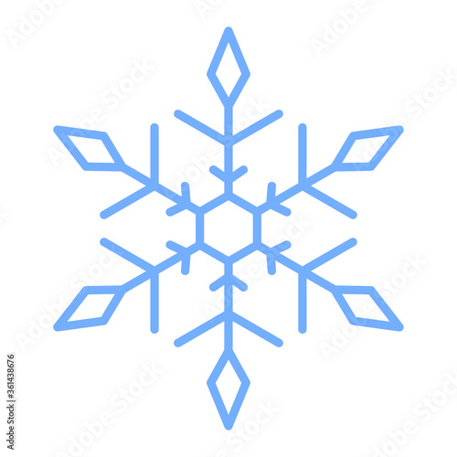雪の結晶アイコン