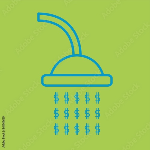 Showerwithdollarsigndripping
