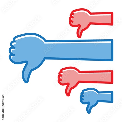 Handsshowingthumbsdown