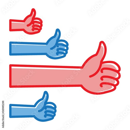 Handsshowingthumbsup