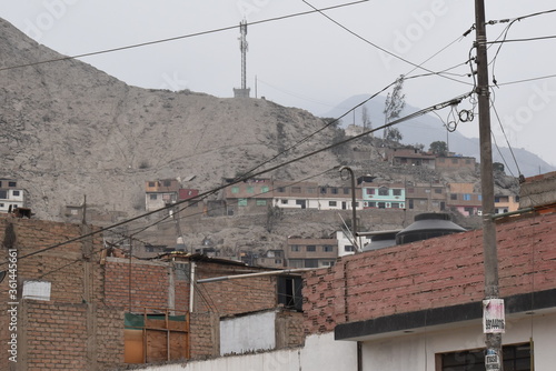 Hills on the way to Chosica photo