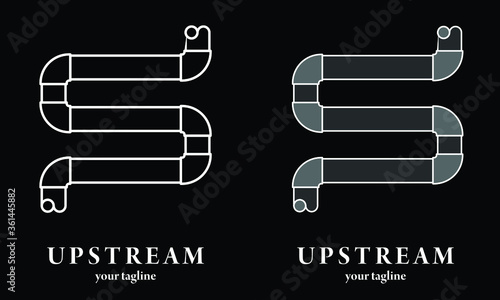 Logo Design of Bending Pipe in S type shape
Letter S Initial Logo shaped from Bending Pipes. Fit for business, company logo, card, architecture, water related, etc.
