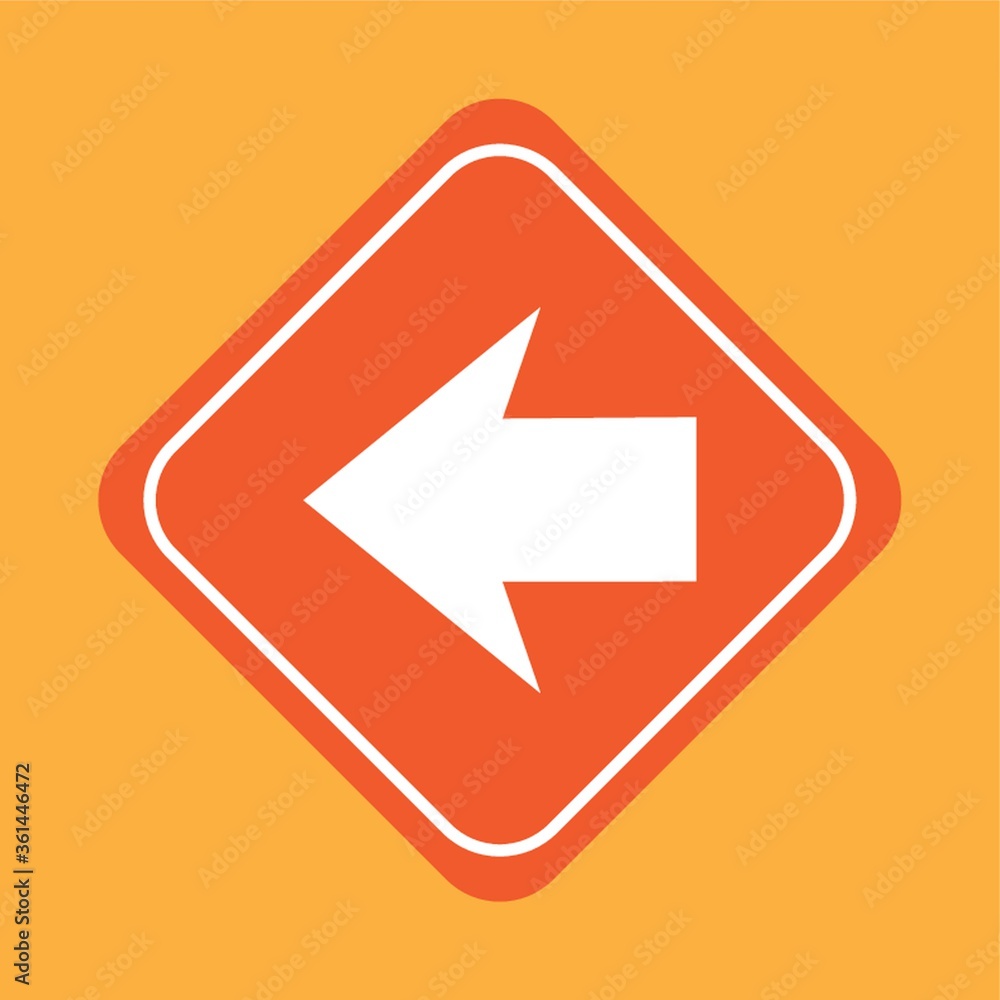 Large arrow sign Large arrow sign