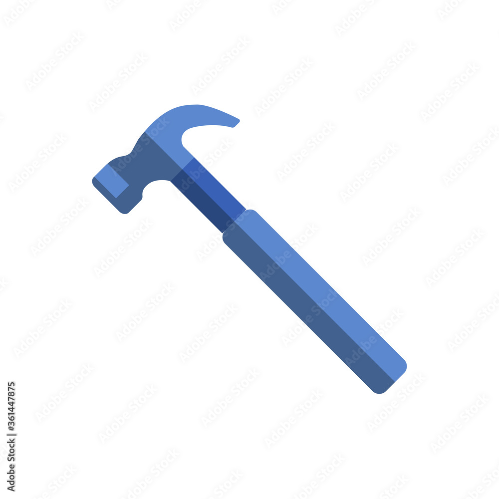 hammer icon vector illustration design hammer icon vector illustration design