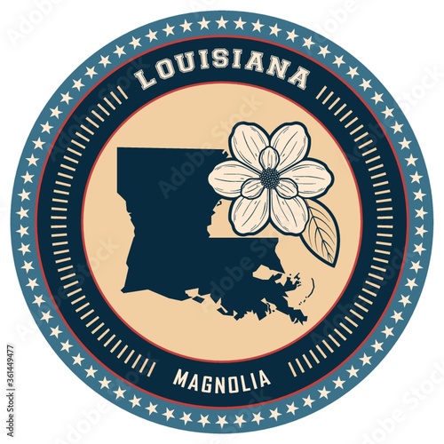 Louisiana state label
