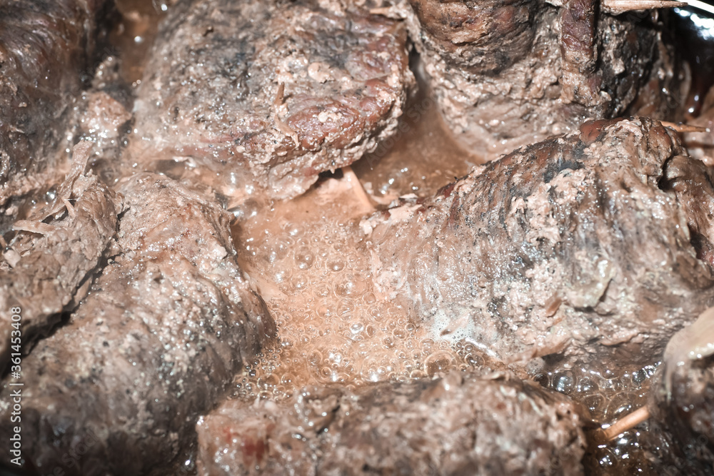 Obraz premium Beef roulades.