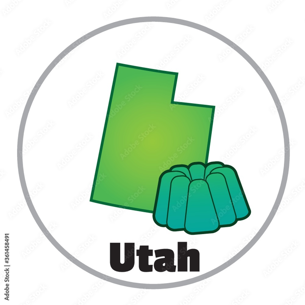 Utah state map Utah state map