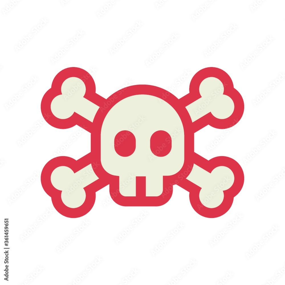 Obraz premium Skull and crossbones