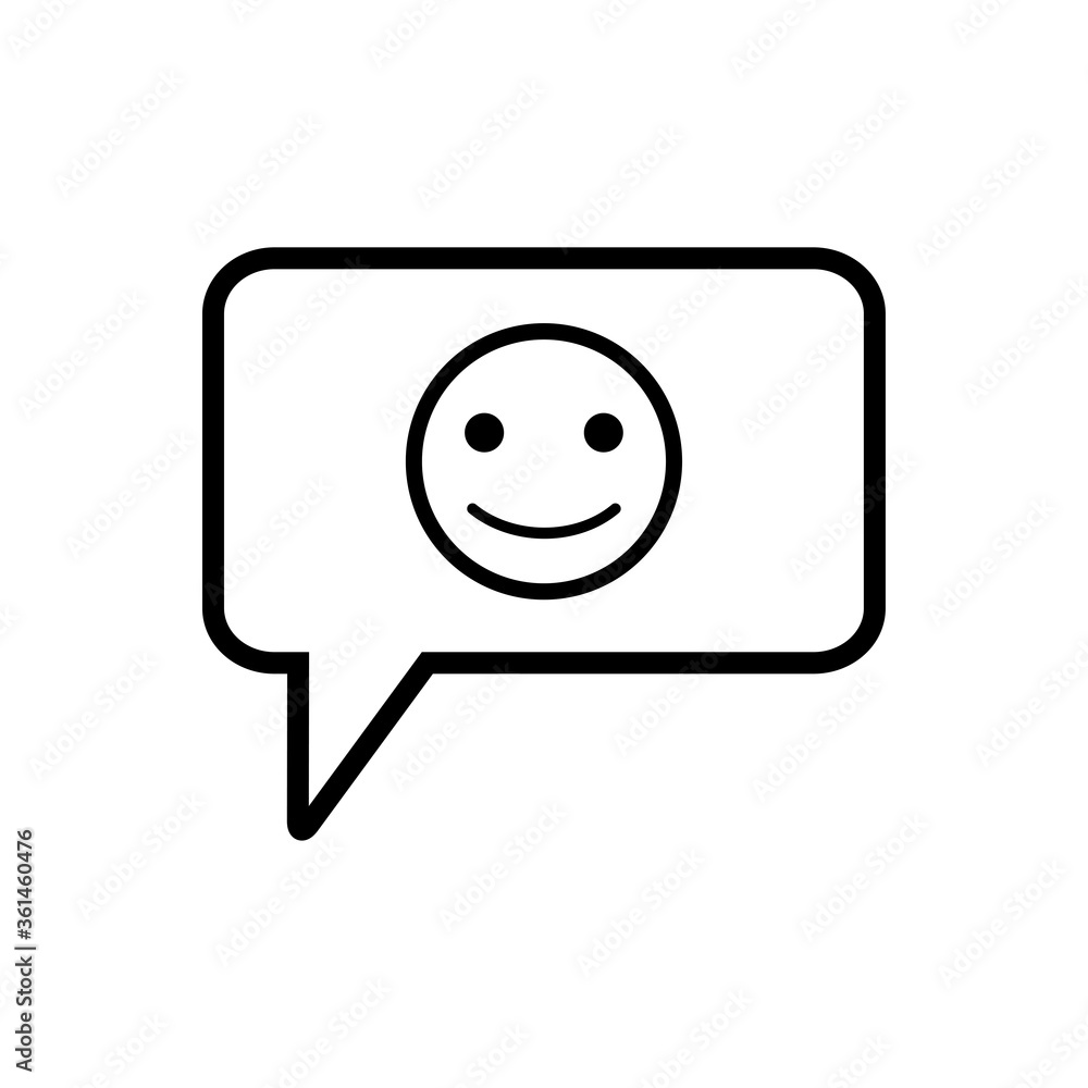 bubble speech - chat - feedback icon vector design template bubble speech - chat - feedback icon vector design template