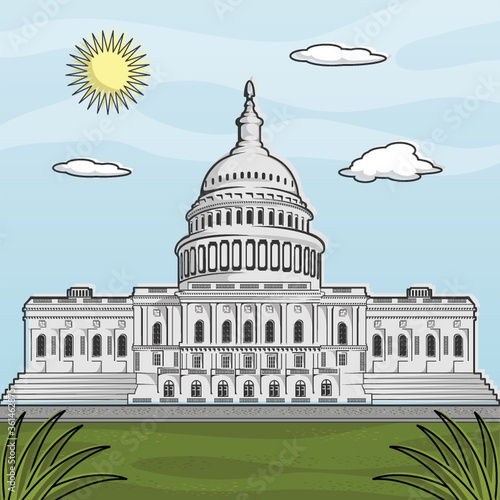 United states capitol building