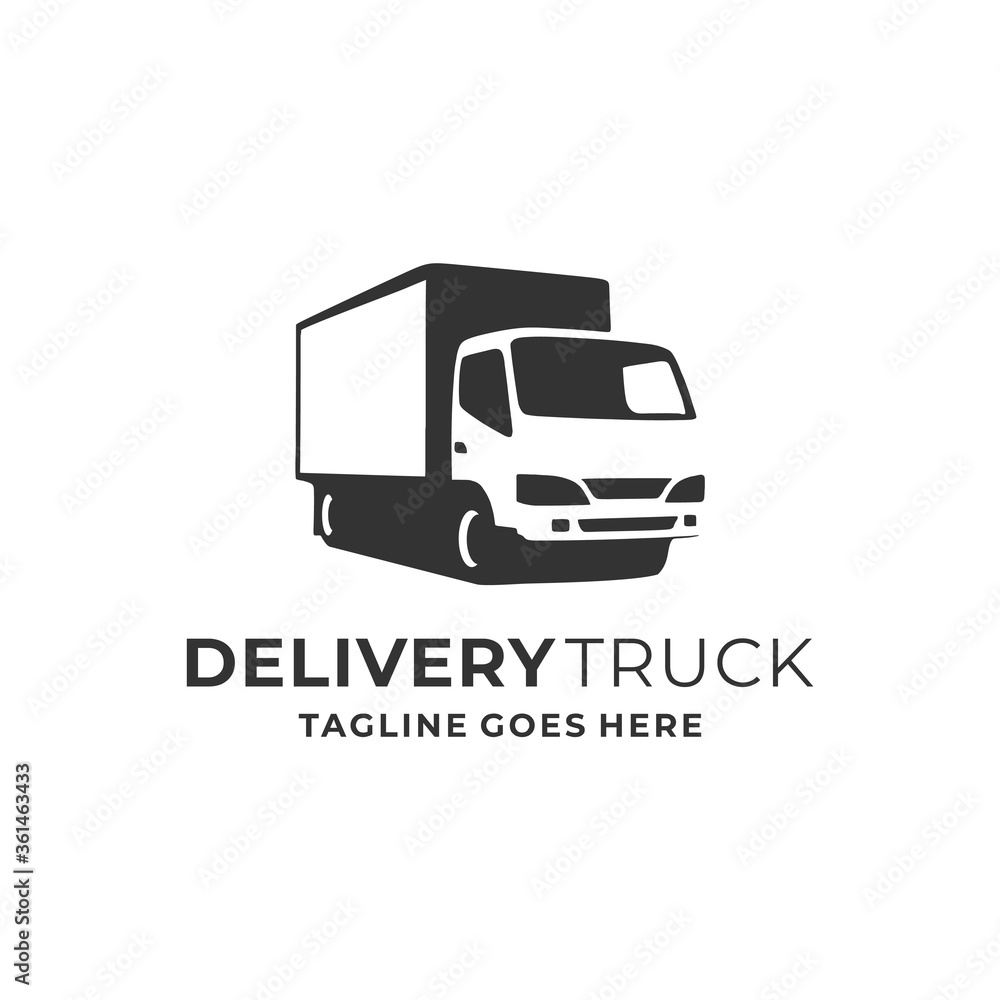truck logo concept, transportation, delivery design template truck logo concept, transportation, delivery design template