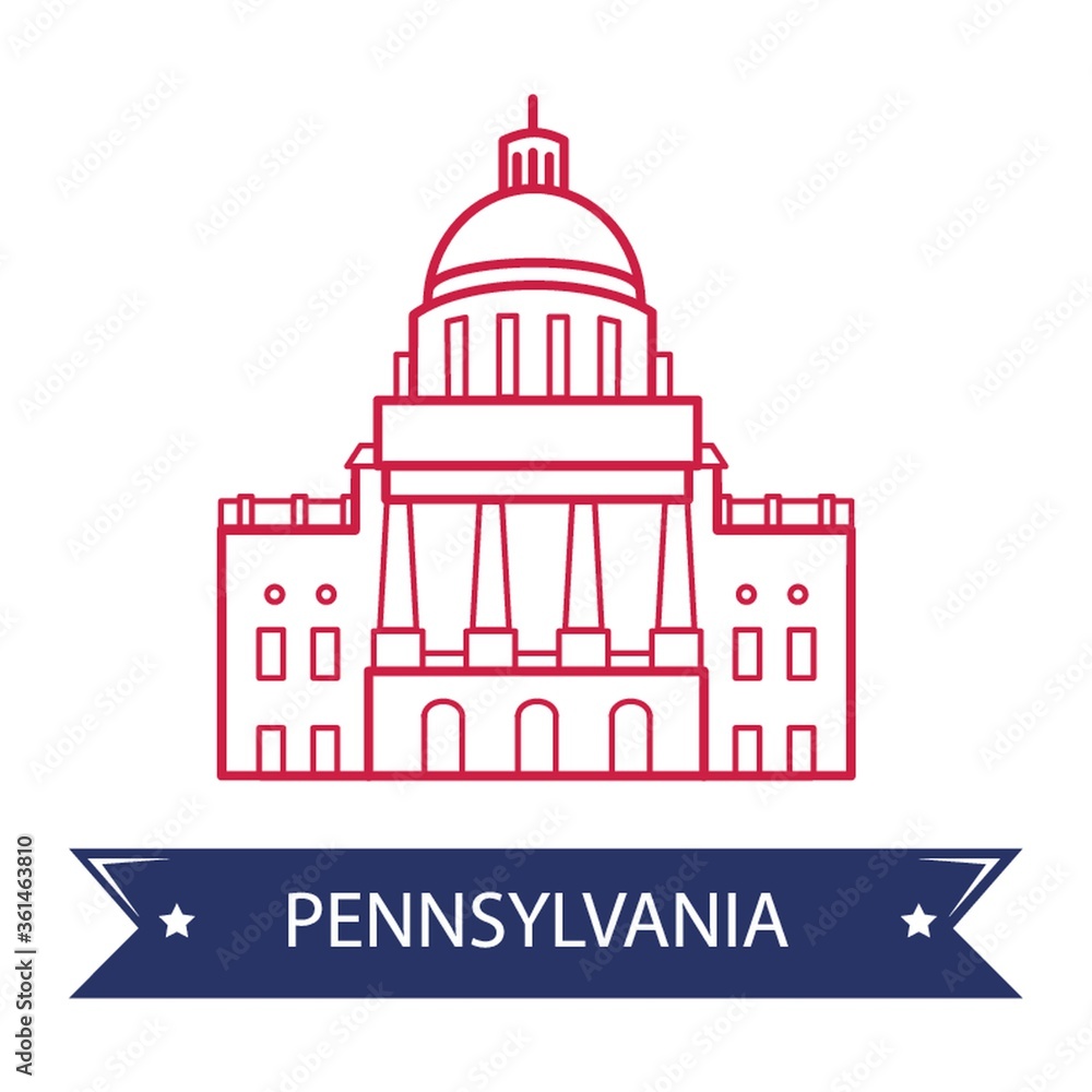 Pennsylvania state capitol