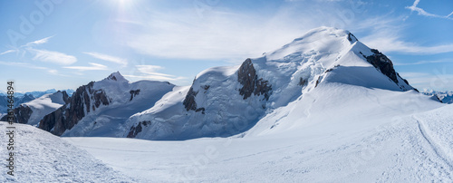 Canvastavla Mont Blanc panorama 3