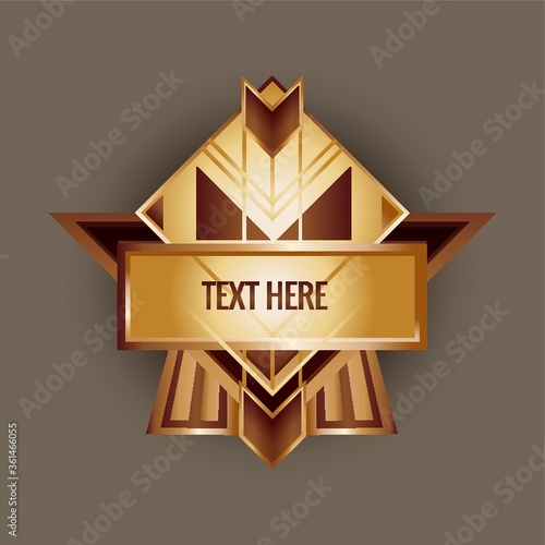 Abstract emblem