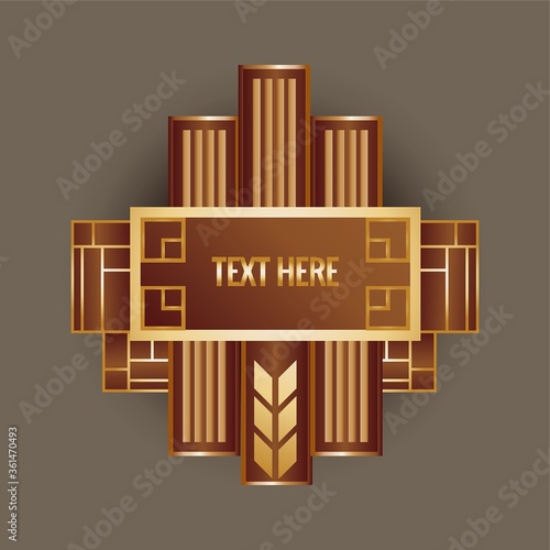 Abstract emblem