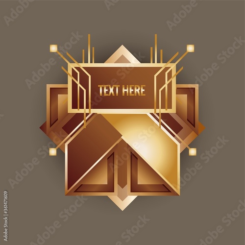 Abstract emblem