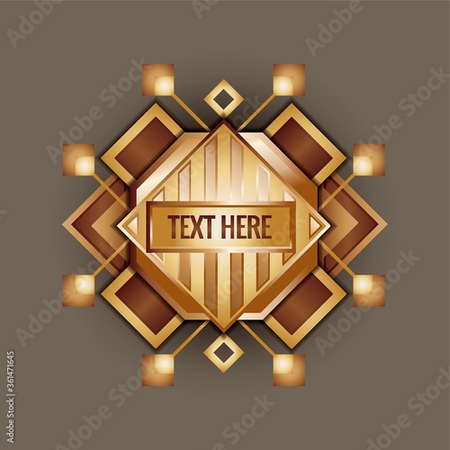 Abstract emblem
