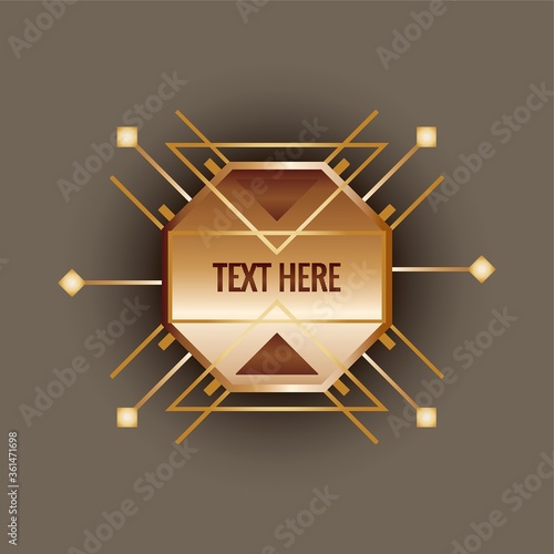 Abstract emblem