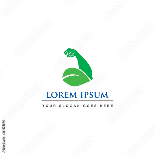 green power logo , fit nutrition logo